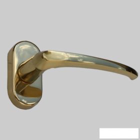   Viola Réz Nagyalakú Ablakfélkilincs Pozícionáló Mechanikával Erkélykilincs