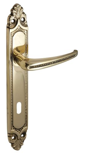 Barokk Kilincsgarnitúra Réz 72 mm BB