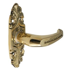 Barokk Réz "L" Alakú ablakkilincs