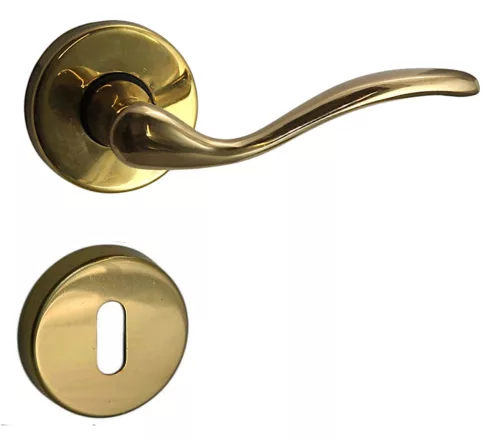 Molli Réz Csak Kilincs Felső Rozettán Réz Gomb/Kilincs