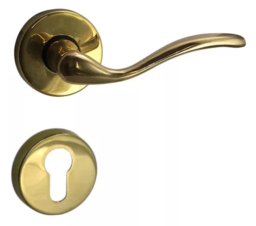 Molli Réz Csak Kilincs Felső Rozettán Réz Gomb/Kilincs