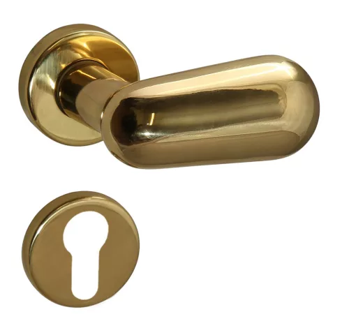 Uovo Csepp Aszimmetrikus Gomb Réz PZ