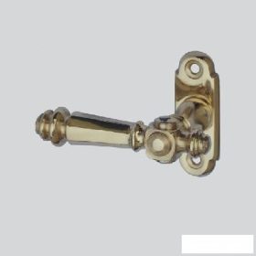   Alt Wien Ablak "L" Kilincs Réz "L" Alakú Kis Ablak Félkilincs