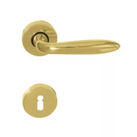   Futura Körrozettás Kilincs Réz Csak Kilincs Felső Rozetta (Maestro)