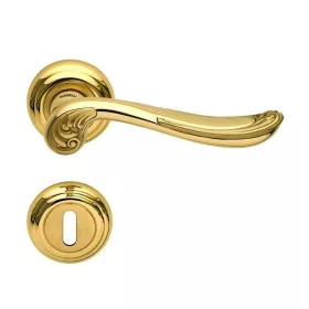   Mandelli Lord Exkluzív Körrozettás Ajtókilincs Réz Csak Kilincs Felső Rozetta (Maestro)