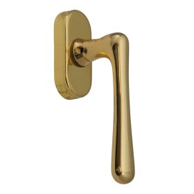   Pinocchio/Elegant Réz Nagyalakú Ablakfélkilincs Pozíciónáló Mechanikával