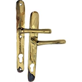   Nosztalgia Biztonsági Keskeny pajzsos (30/32mm-es) Hoppe furatos Réz Kilincs/Kilincspár 92 PZ