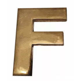 Betű Kicsi F 4,5cm Réz
