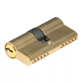 Elzett Hengerzárbetét 30/55 Réz Felület 5 kulcsos