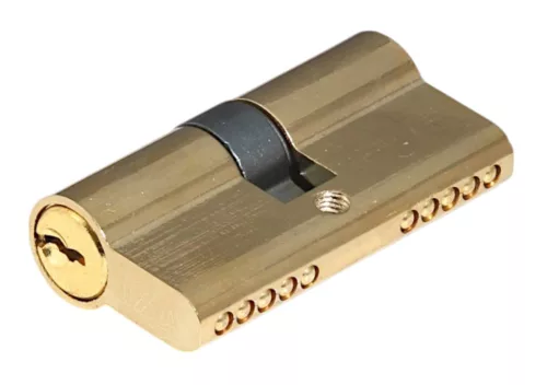 Elzett Hengerzárbetét 35/35 Réz Felület 5 kulcsos