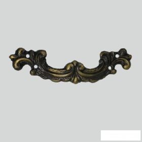 Baroque Drawer Pull 140 Copper