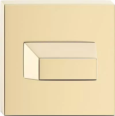 Square Q alsó rozetta fényes réz CORONA PREMIUM alsó rozetta WC