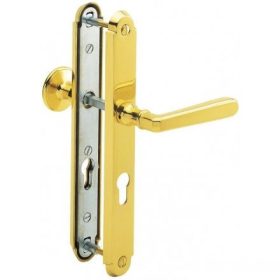   Olasz Alt Wien Biztonsági Cilindervédővel Réz 90 mm PZ Gomb/Kilincs