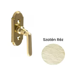 Alt Wien Szatén Súrolt Réz "L" Alakú