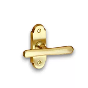   Alt Wien  Ablak "T" Kilincs Szatén Súrolt Réz "T" Alakú Ablakkilincs