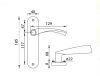 Gréta Pro Rövid Pajzsos Alu F3 Rézhatású 55 mm PZ