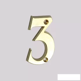 3 Szobaszám Rezezett