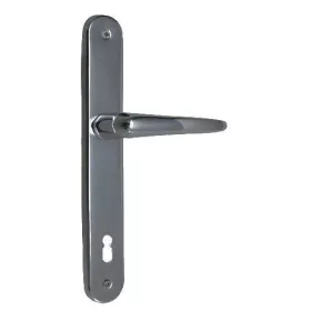 Viola Buton/Buton cromat strălucitor Fără gaură