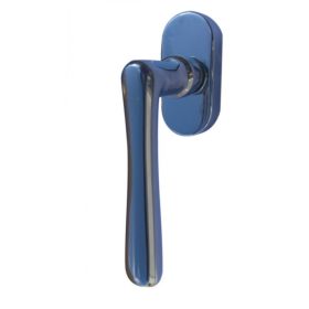   Nosztalgia Fényes Króm Nagyalakú Ablakfélkilincs Pozíciónáló Mechanikával