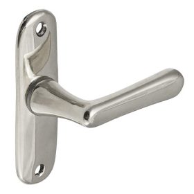   Stefánia Öntött Pajzzsal Fényes króm "L" alakú