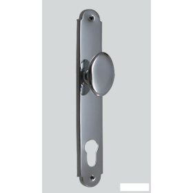 Alt Wien Fényes Króm 90 mm PZ Gomb/Kilincs