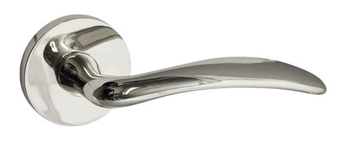 Olive Körrozettás Fényes Króm Csak Kilincs Felső Rozettán