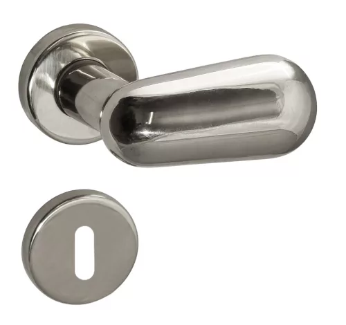 Csepp Aszimmetrikus Gomb BB - Króm Fényes Króm BB