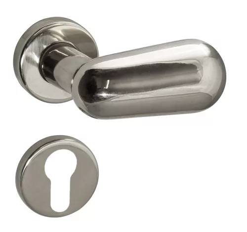 Csepp Aszimmetrikus Gomb Fényes Króm WC