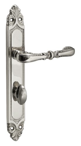 Barokk Speciál Kilincsgarnitúra Fényes Króm 55 mm WC