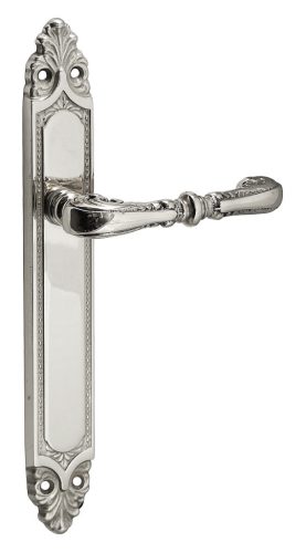 Barokk Speciál Kilincsgarnitúra Fényes Króm Lyuk Nélküli