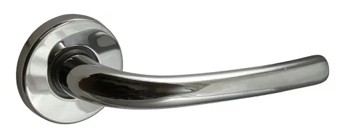 Claudia Körrozettás Kilincs Fényes Króm Csak Kilincs Felső Rozetta