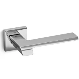   Mandelli Jet  Négyzetrozettás Ajtókilincs Fényes Króm BB (Maestro)