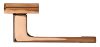 Matrix Négyzetrozettás Rose Gold Pvd Bevonat Fényes Króm WC