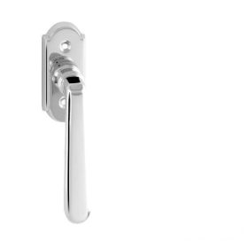   Olasz Alt Wien Fényes Króm Nagyalakú Ablakfélkilincs Hagyományos