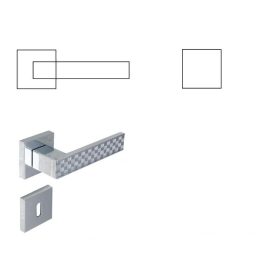 Chess "G13" Fényes Króm PZ  Gomb/Kilincs
