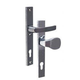   Hero Szögletes Biztonsági Fényes Króm Hengeres Gomb/Kilincs 92 PZ