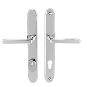   Olasz Alt Wien Biztonsági Cilindervédővel Fényes Króm 92 mm PZ