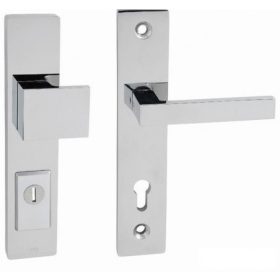   Forte Biztonsági Ciilindervéd ős Fényes króm 92 mm PZ Gomb/Kilincs