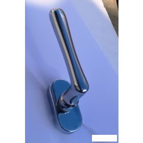 Nosztalgia Szatén Króm Felület Erkélyajtó Bukó-Nyíló