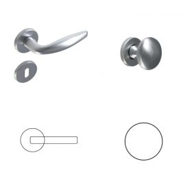 Easy Prémum Szatén Króm Felület BB Gomb/Kilincs