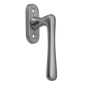   Pinocchio/Elegant Szatén króm felület Nagyalakú Ablakfélkilincs Hagyományos