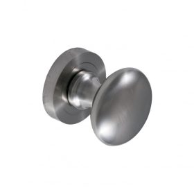 GOMB - LIGHT szatén króm kerek rozettán fix v. forgó