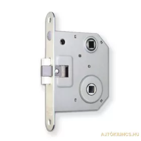 Lövér 55/45 Szatén Króm Felület Bevésőzár 55 mm  WC