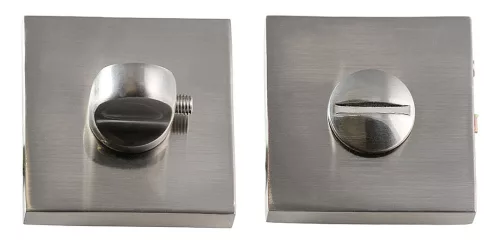 WC Rozetta Négyzet Szatén Króm