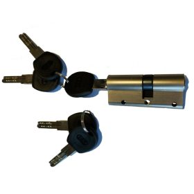   Hisec  Olasz Mínőségi  Cillinderbetét Több Kulccsal 7 Cm Hosszú 30/40 Hisec Ajtóhoz