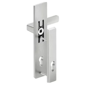   ATLAS külső ajtókilincs és lemez 72 mm-es rozsdamentes acél kilincs + vékony lemez - 72 mm-es ajtókh