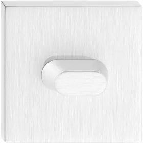 Square K alsó rozetta szálcsiszolt nikkel WC