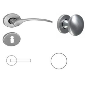 Ida Szatén króm felület BB Gomb/Kilincs