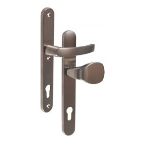   Hero Ovál Biztonsági Szatén Króm Felület 90 mm PZ Gomb/Kilincs