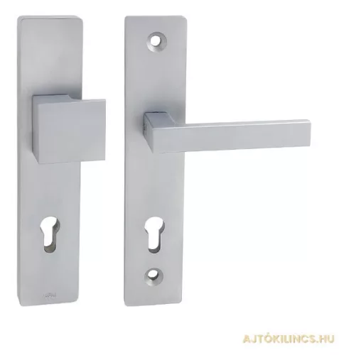 Forte Securitate Suprafață crom satinat 90 mm PZ Buton/Mâner